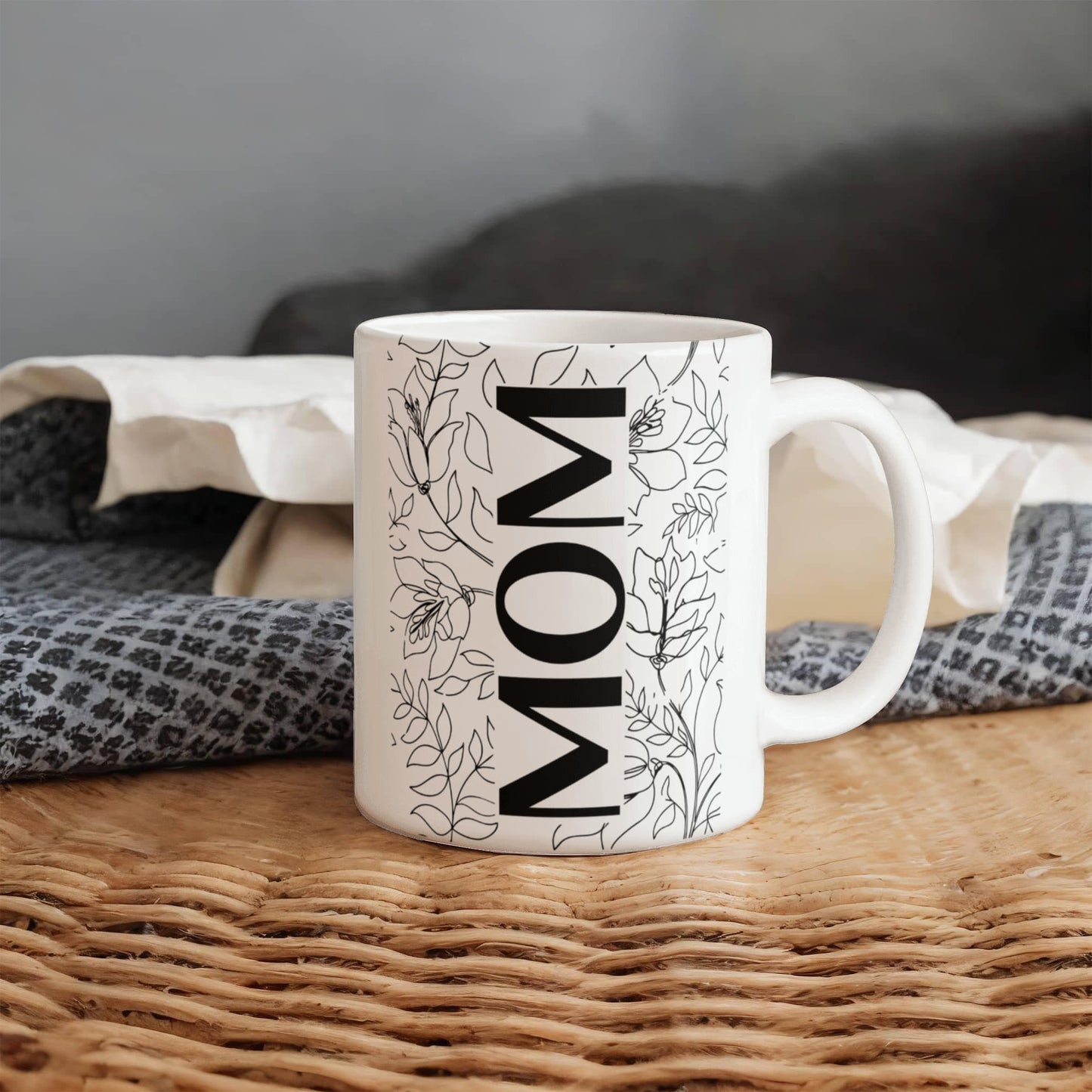 Mom | White Ceramic Mug