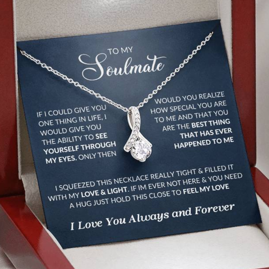 To My Soulmate | Alluring Beauty Necklace