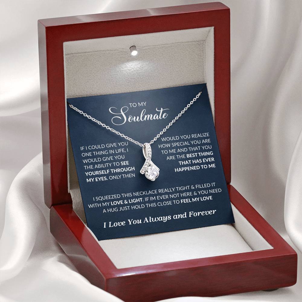 To My Soulmate | Alluring Beauty Necklace