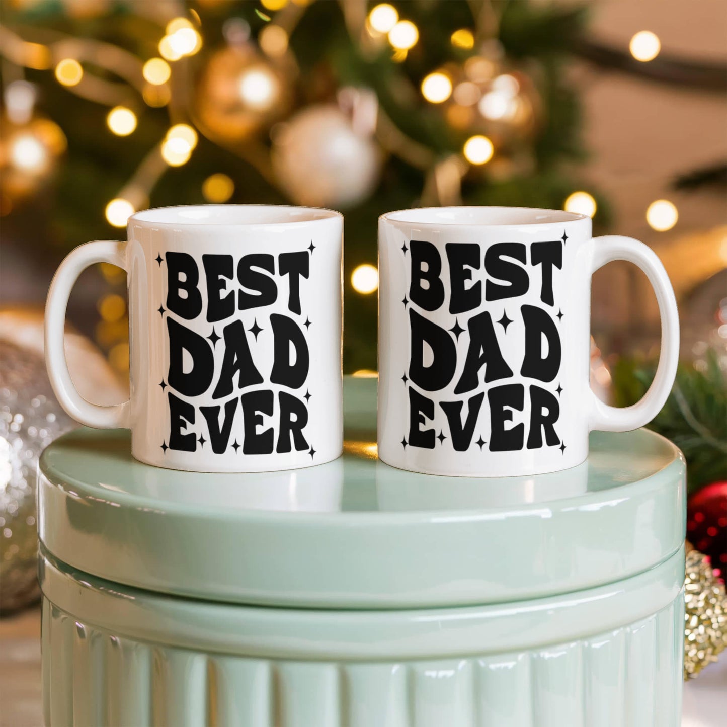 Best Dad Ever | White Ceramic Mug