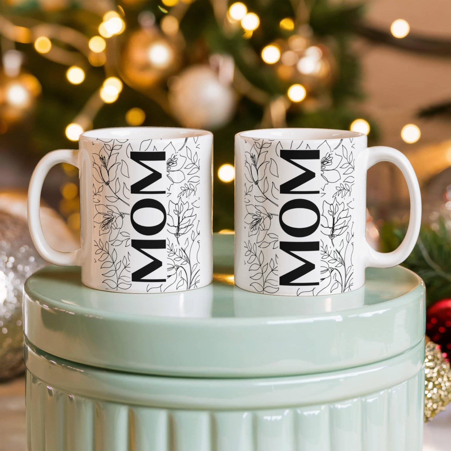Mom | White Ceramic Mug