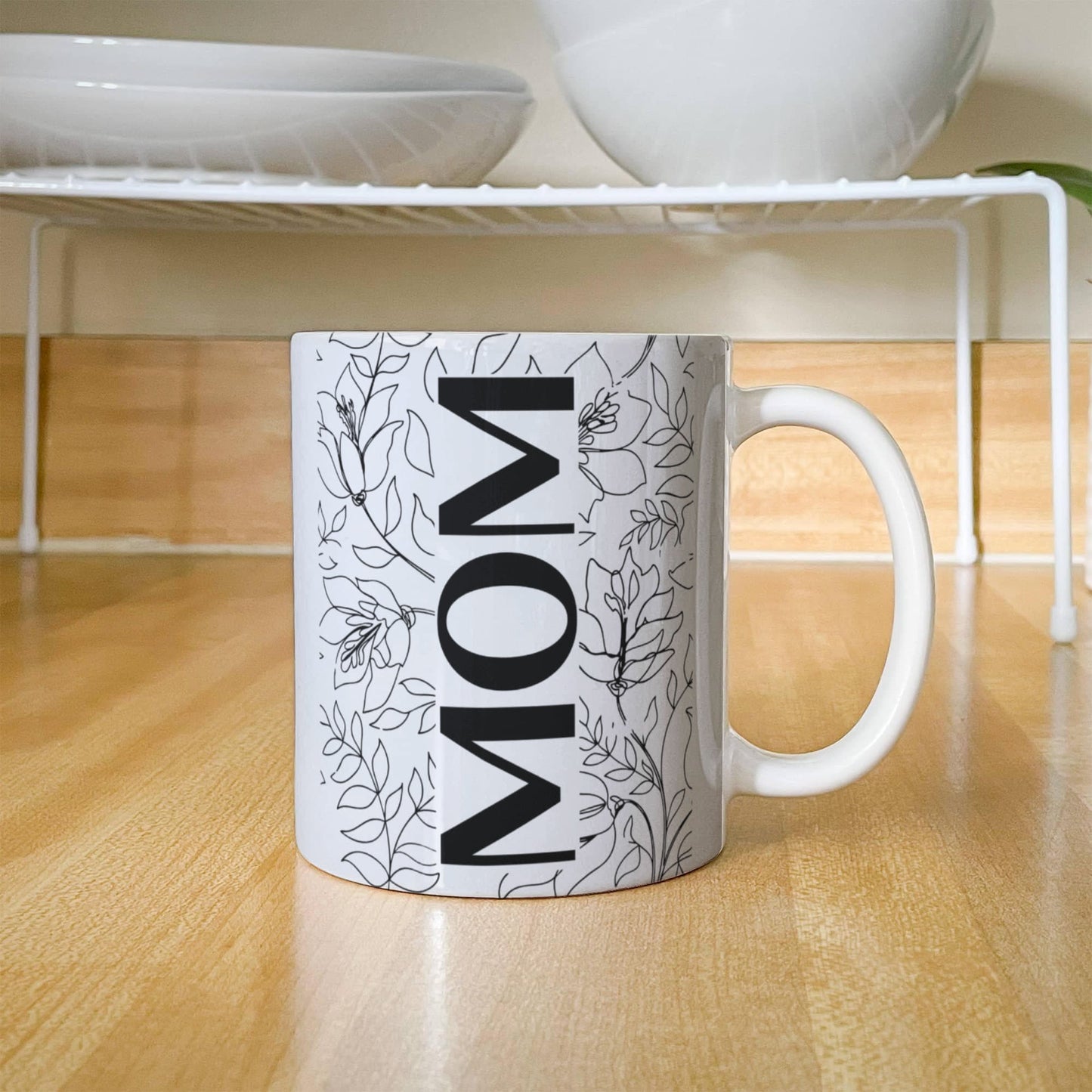 Mom | White Ceramic Mug