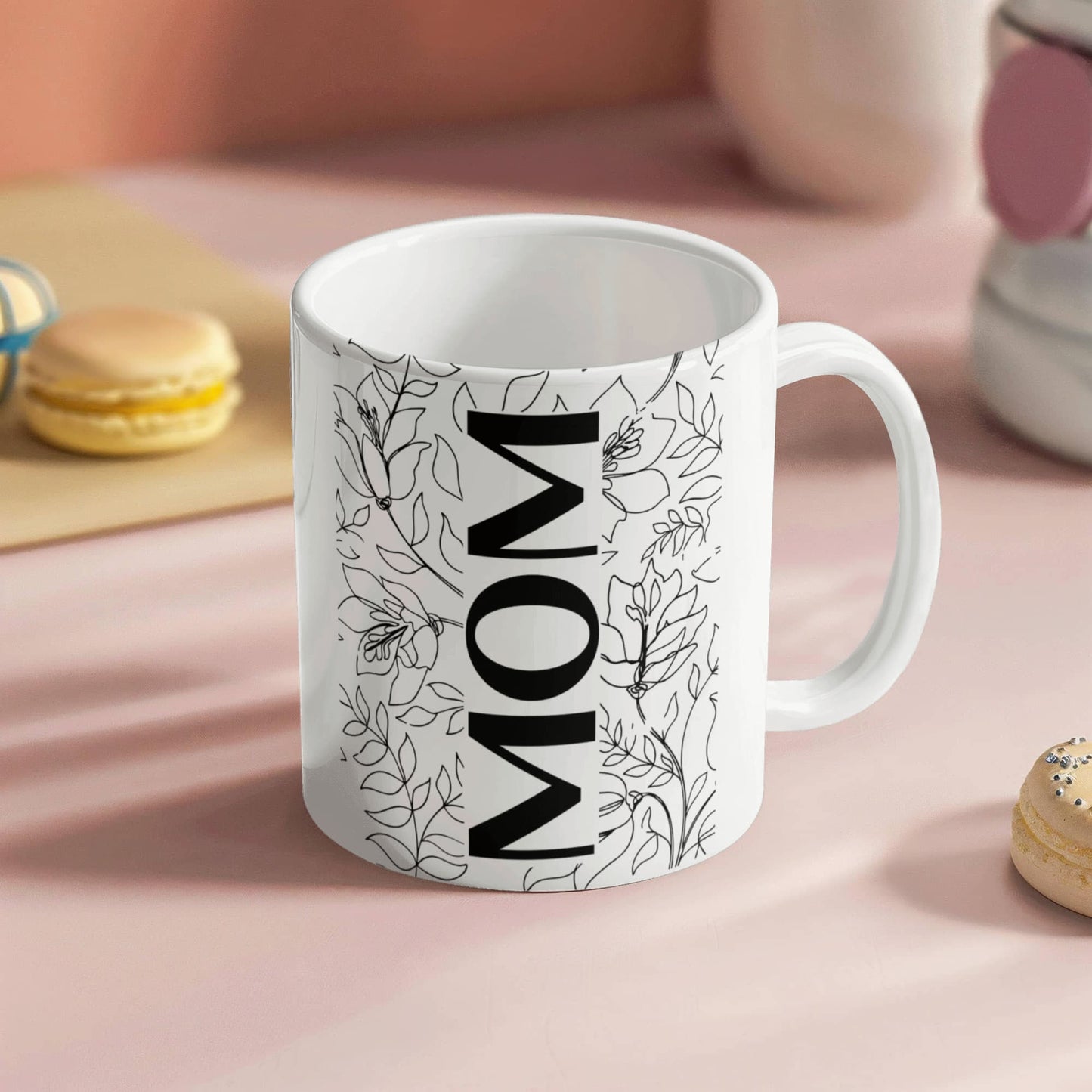Mom | White Ceramic Mug