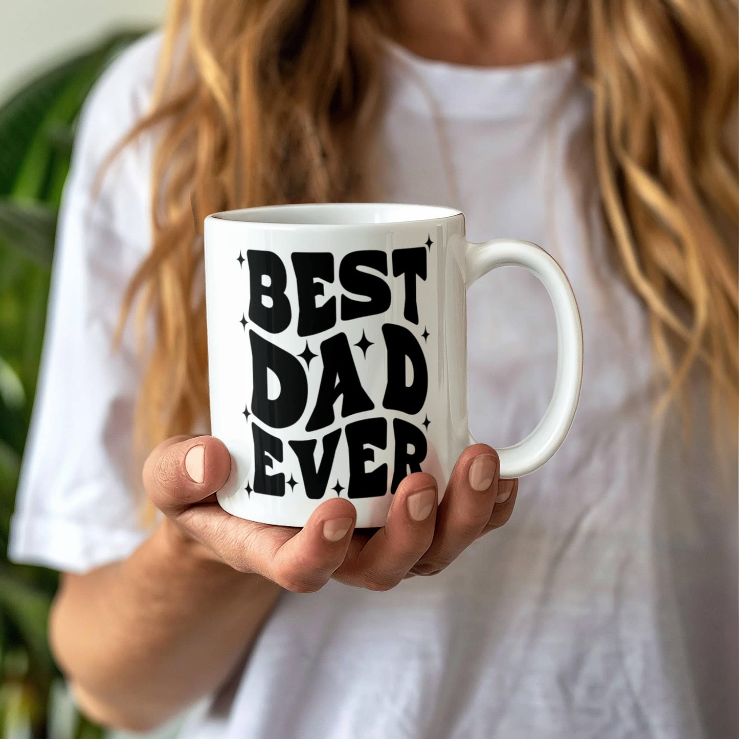 Best Dad Ever | White Ceramic Mug